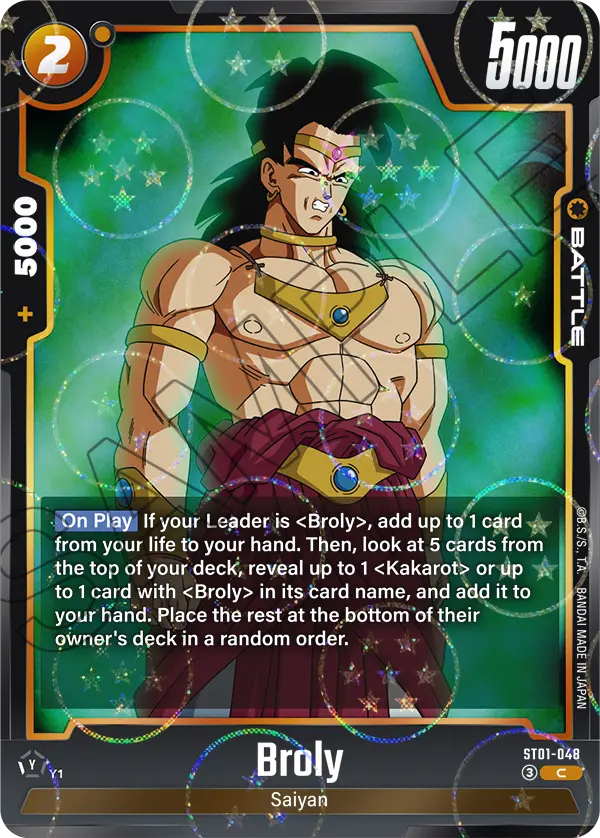 ST01-048 Broly