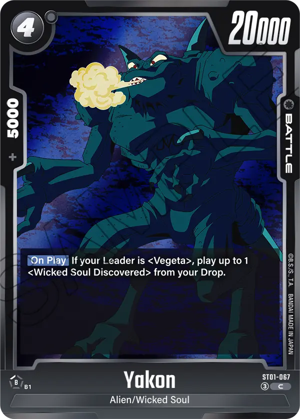 ST01-067 Yakon