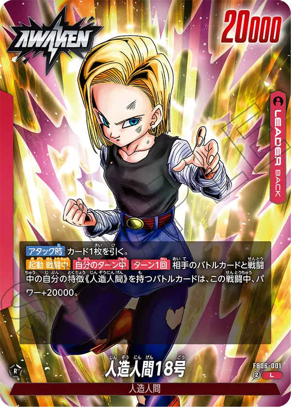 FB06-001 人造人間18号