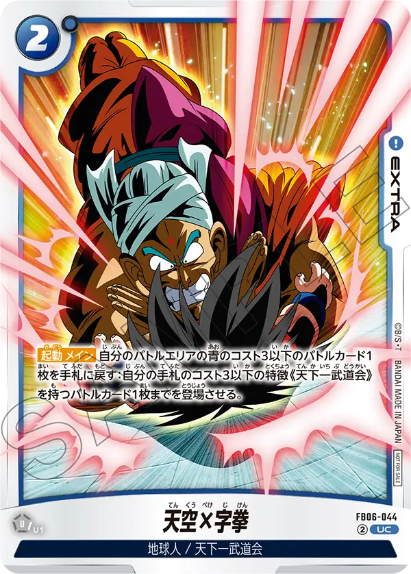 FB06-044 天空×字拳