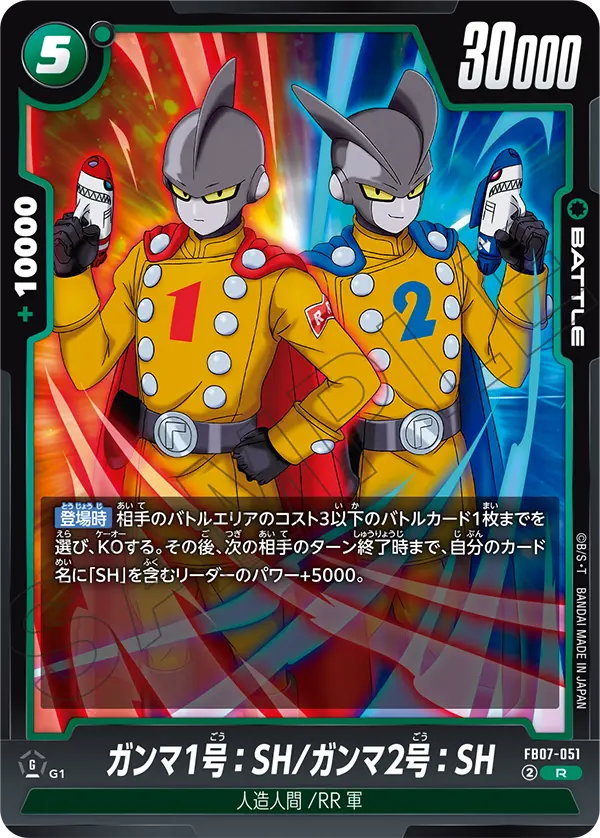 FB07-051 Gamma 1 : SH/Gamma 2 : SH