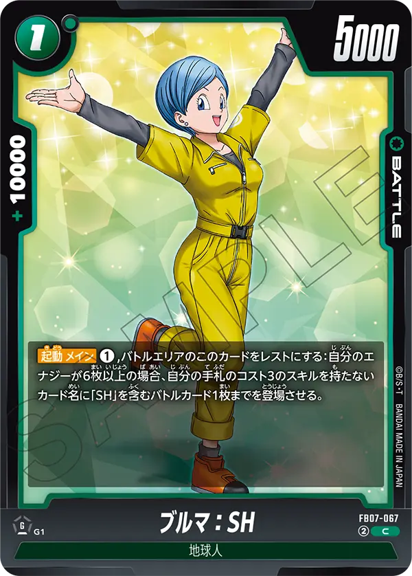 FB07-067 Bulma : SH
