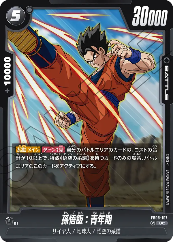 FB08-107 孫悟飯：青年期