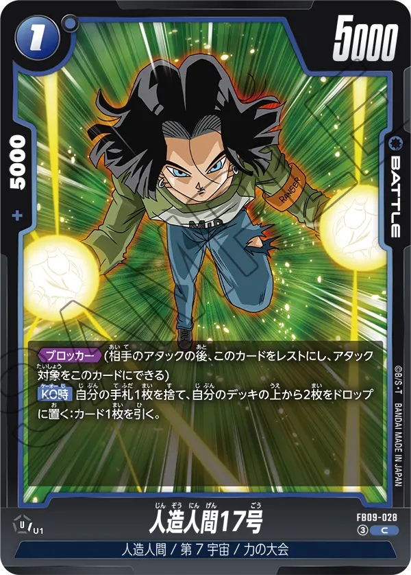 FB09-028 人造人間17号