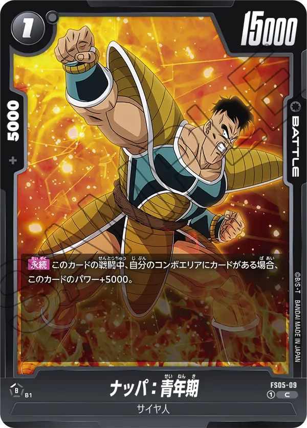 FS05-09 ナッパ：青年期