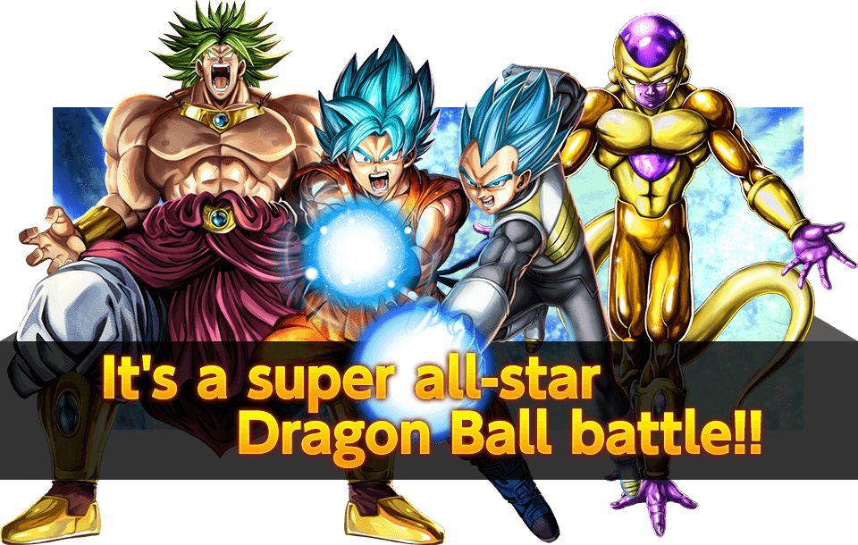 It's a super all-star Dragon Ball battle!!