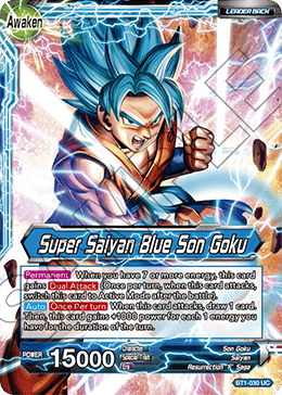 Super Saiyan Blue Son Goku