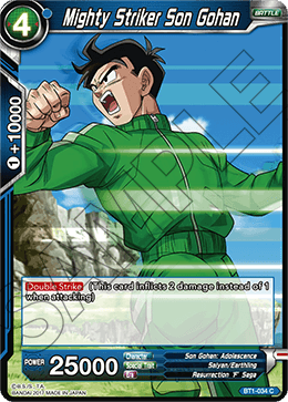 Mighty Striker Son Gohan