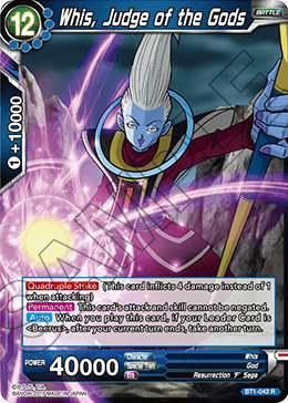 Whis, Judge of the Gods