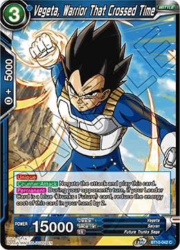 Vegeta, Warrior That Crossed Time