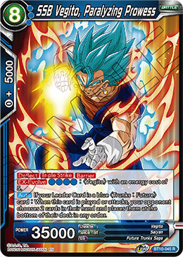 SSB Vegito, Paralyzing Prowess