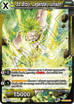 SS Broly, Legendary Unison