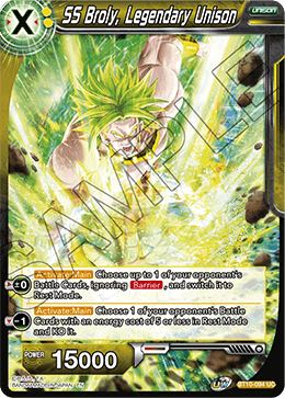 SS Broly, Legendary Unison