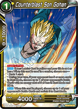 Counterblast Son Gohan