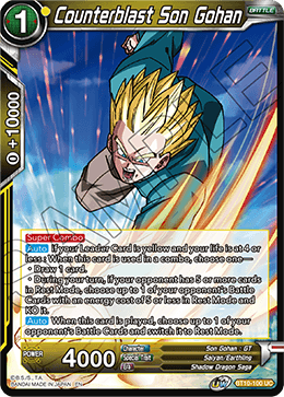 Counterblast Son Gohan