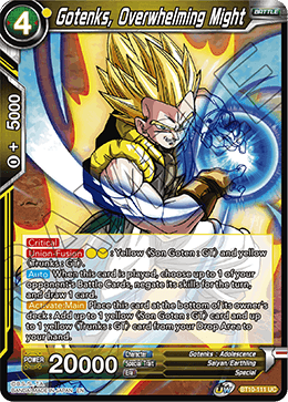 Gotenks, Overwhelming Might