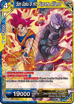 Son Goku & Hit, Supreme Alliance