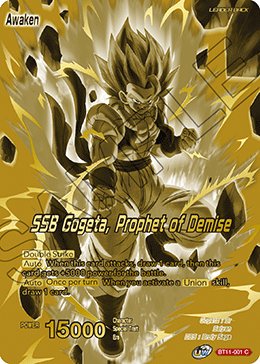 SSB Gogeta, Prophet of Demise