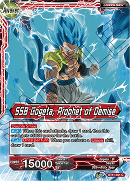 SSB Gogeta, Prophet of Demise