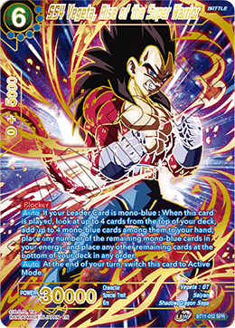 SS4 Vegeta, Rise of the Super Warrior