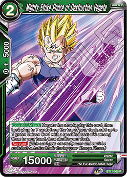 Mighty Strike Prince of Destruction Vegeta