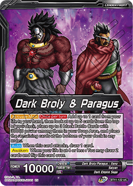 Dark Broly & Paragus