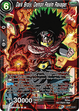 Dark Broly, Demon Realm Ravager