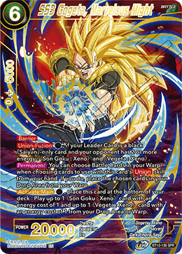 SS3 Gogeta, Marvelous Might