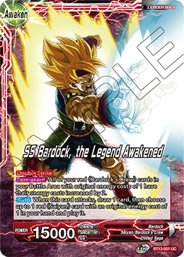 SS Bardock, the Legend Awakened