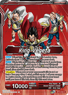 King Vegeta