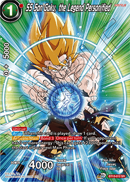 SS Son Goku, the Legend Personified