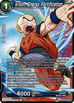 Krillin, Energy Fortification