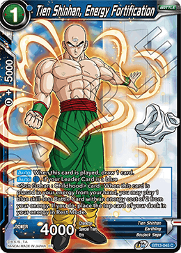 Tien Shinhan, Energy Fortification