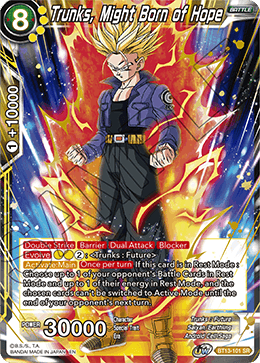 Trunks, Might Born of Hope