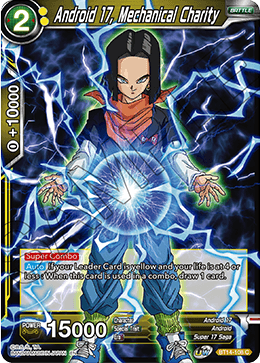 Android 17, Mechanical Charity