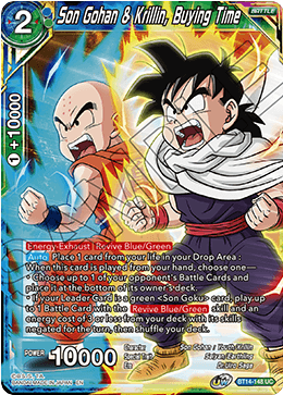 Son Gohan & Krillin, Buying Time