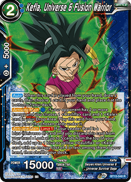 Kefla, Universe 6 Fusion Warrior