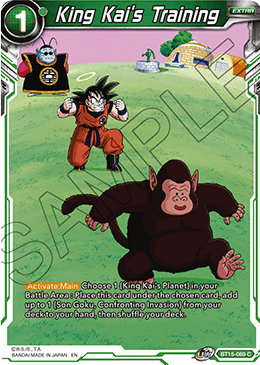 King Kai's Training