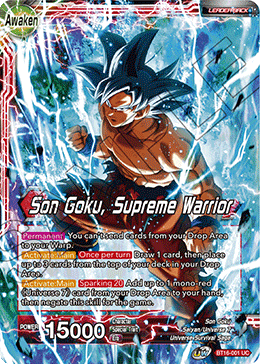Son Goku, Supreme Warrior