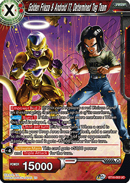 Dragon Ball Super Card Game Series 16 UW7 Realm of the Gods