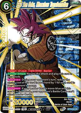 SSG Son Goku, Miraculous Transformation