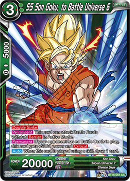 SS Son Goku, to Battle Universe 6