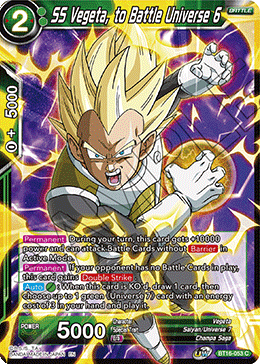 SS Vegeta, to Battle Universe 6