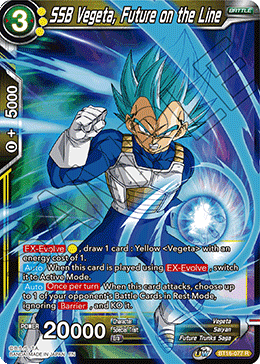 SSB Vegeta, Future on the Line