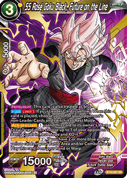 SS Rose Goku Black, Future on the Line