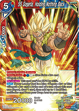 SS Gogeta, Holding Nothing Back