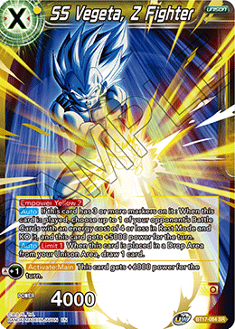 SS Vegeta, Z Fighter