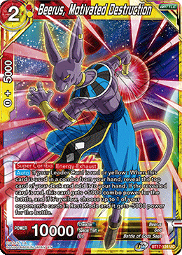 Beerus, Motivated Destruction