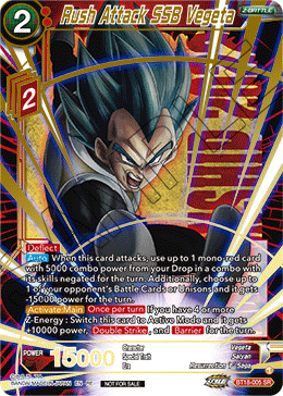 Rush Attack SSB Vegeta