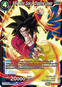 SS4 Son Goku, Digging Deep